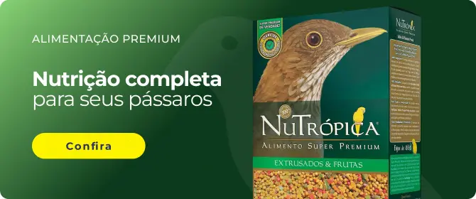 Nutri&ccedil;&atilde;o completa para seus p&aacute;ssaros