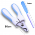 Alicate de Unhas com lixa para pets - 16 cm