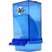 Alimentador Torre Transparente de Acrílico para Pássaros - 18 cm